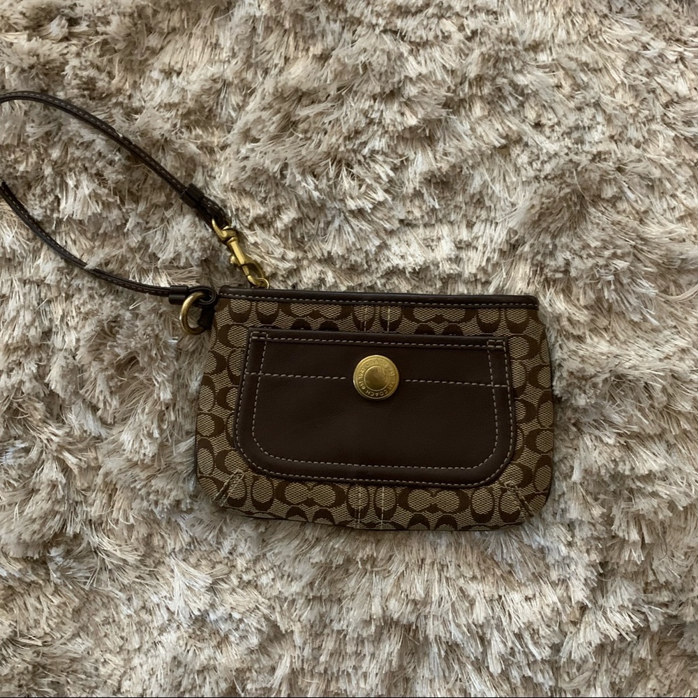Coach wristlet